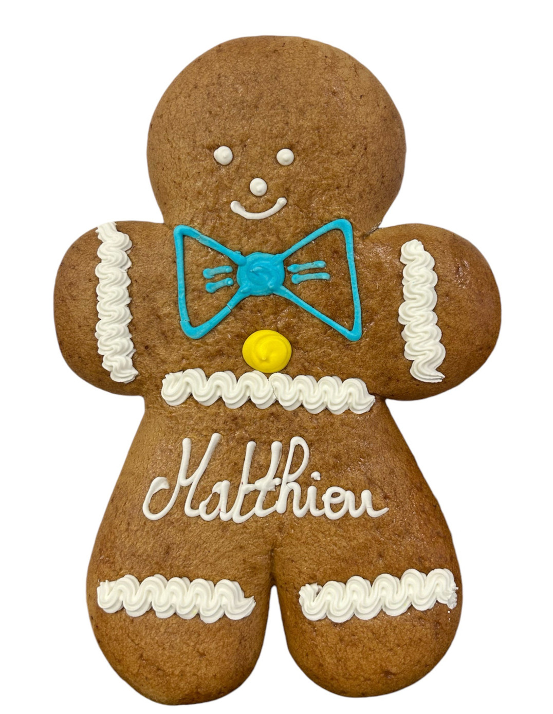 Mannele Lebkuchen, blauer rand