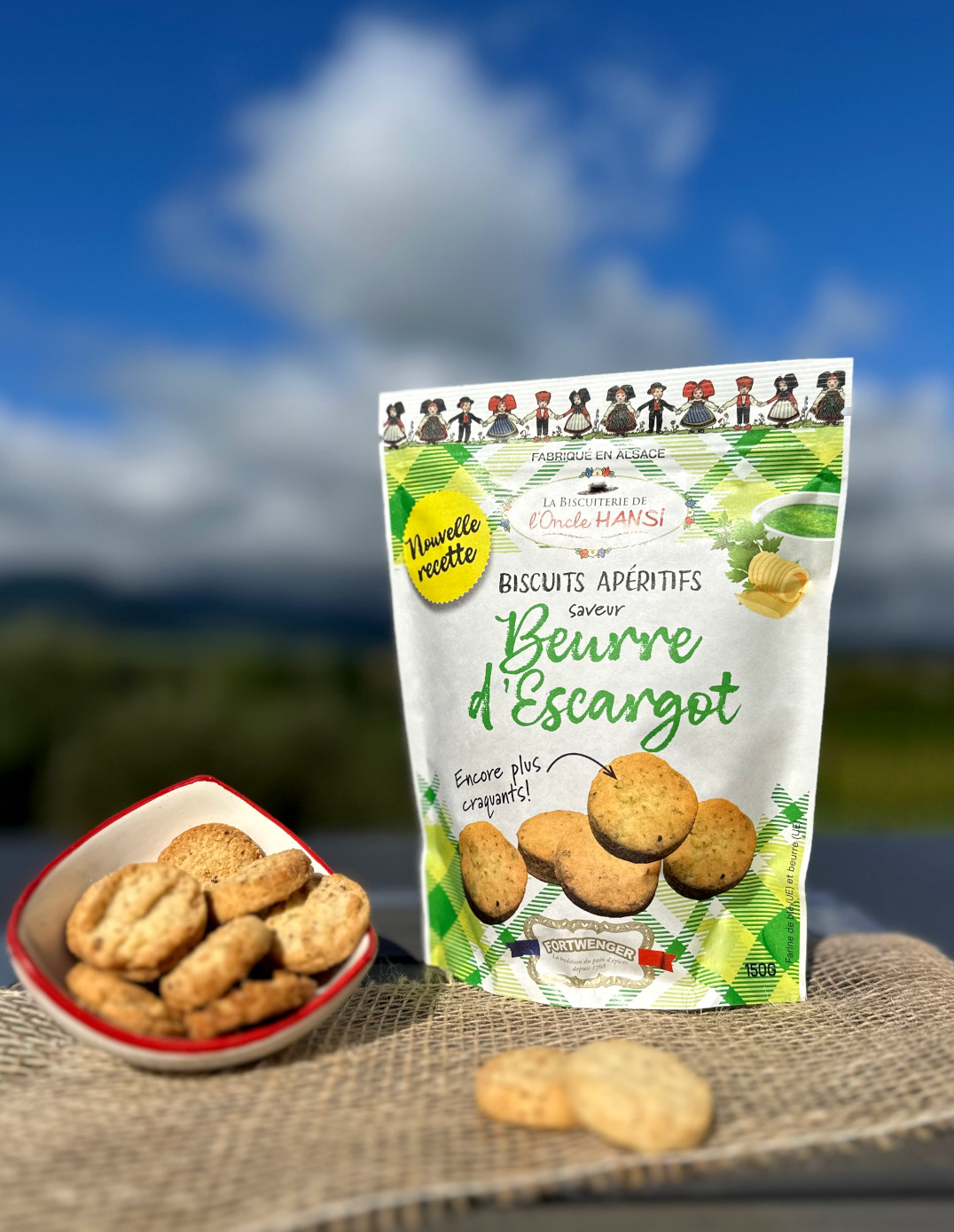 Brezels Crackers Schneckenbutter 150g