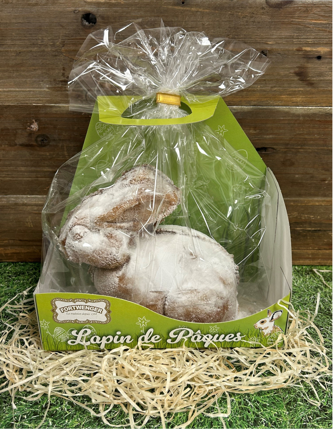 Sitzende Lebkuchen Hase