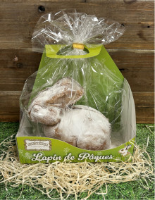 Sitzende Lebkuchen Hase