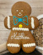 Mannele Lebkuchen, blauer rand